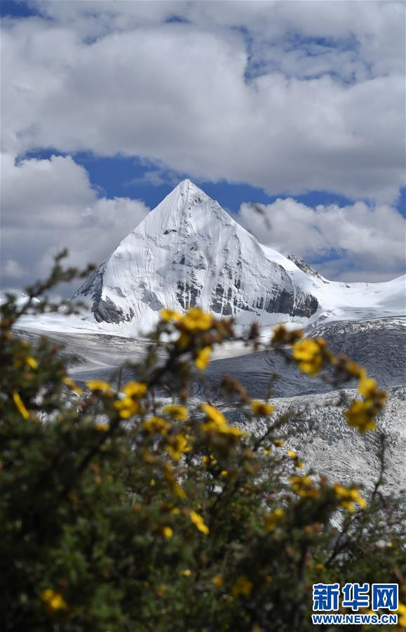 （新華視界）（1）藏北旅游打卡地：薩普雪山