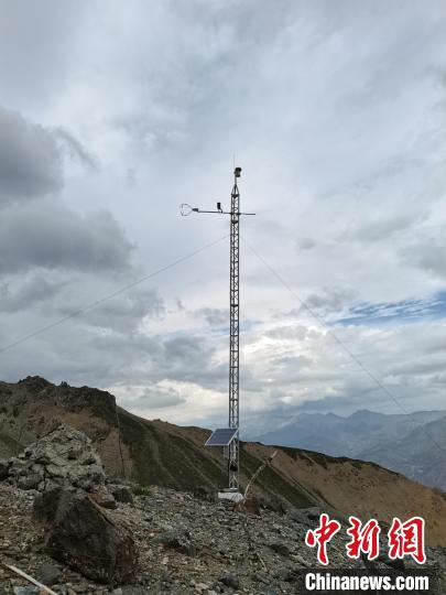 祁連山南麓云物理梯度觀測試驗場正式建成