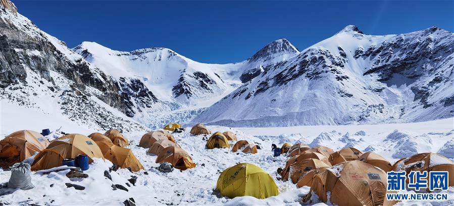 （2020珠峰高程測(cè)量）（6）冰雪世界的前進(jìn)營(yíng)地